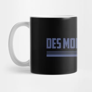 515 Des Moines Iowa Area Code Mug